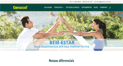 Desktop Screenshot of genacol.com.br